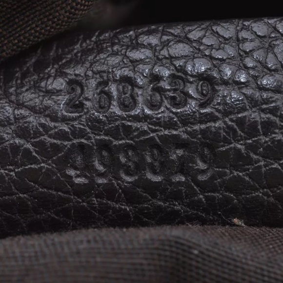 GUCCI GG Crystal Abbey Shoulder Tote Bag GG PVC Leather Brown 🤎 - Picture 15 of 16